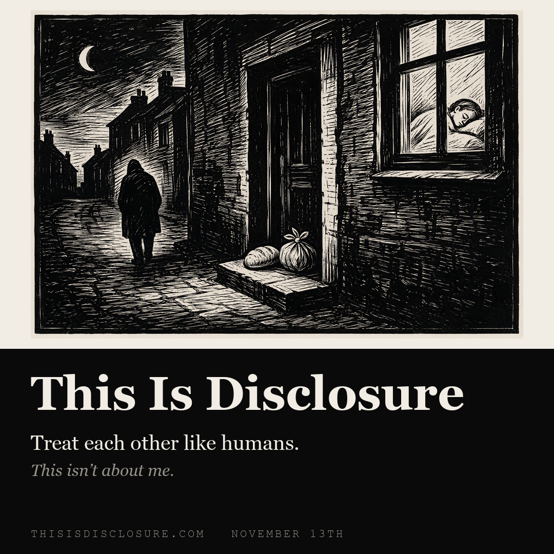 Square card: This Is Disclosure