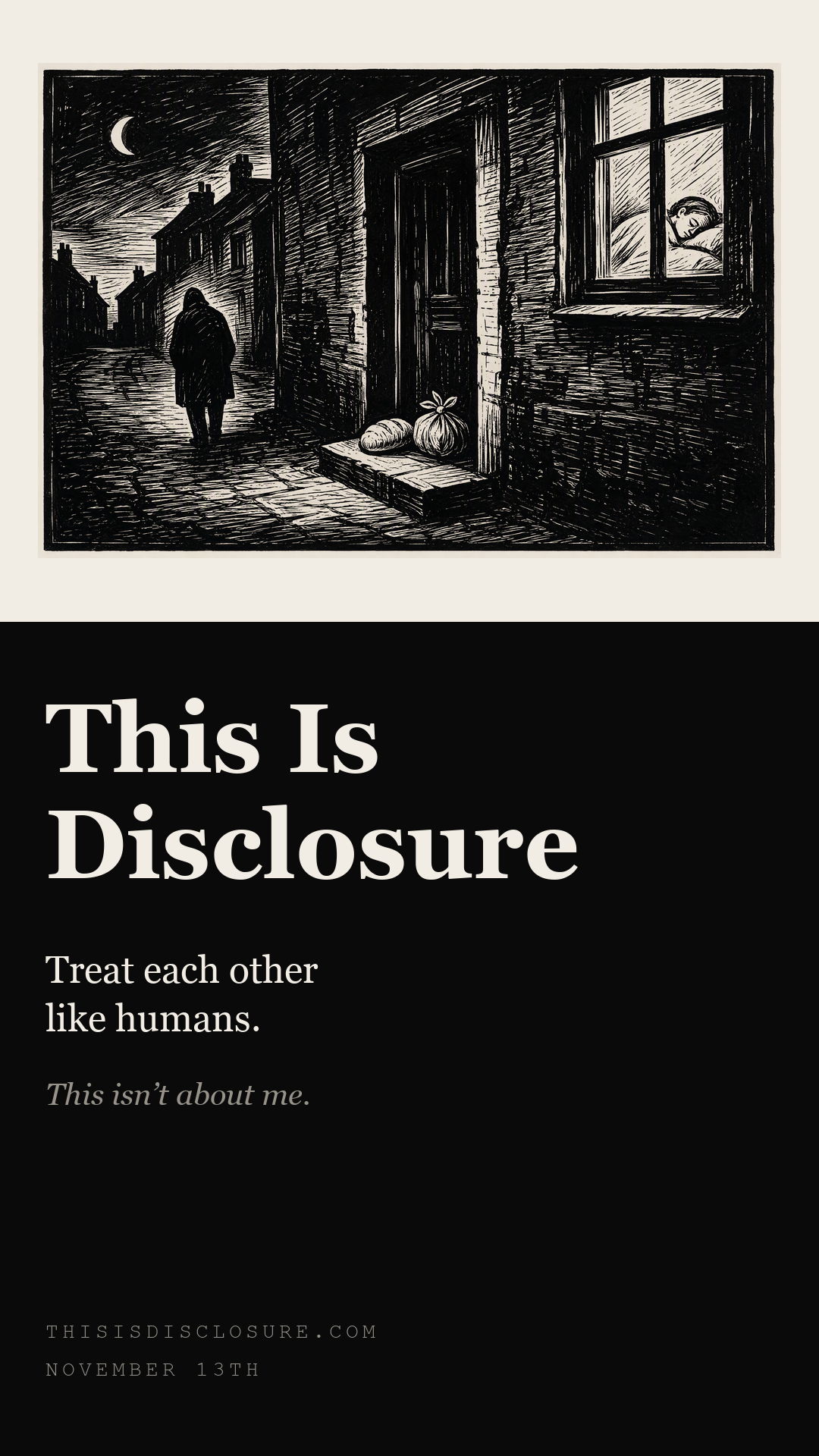 Story card: This Is Disclosure